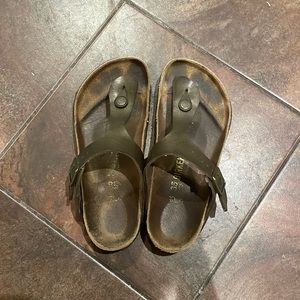 Birkenstock flats, size 35